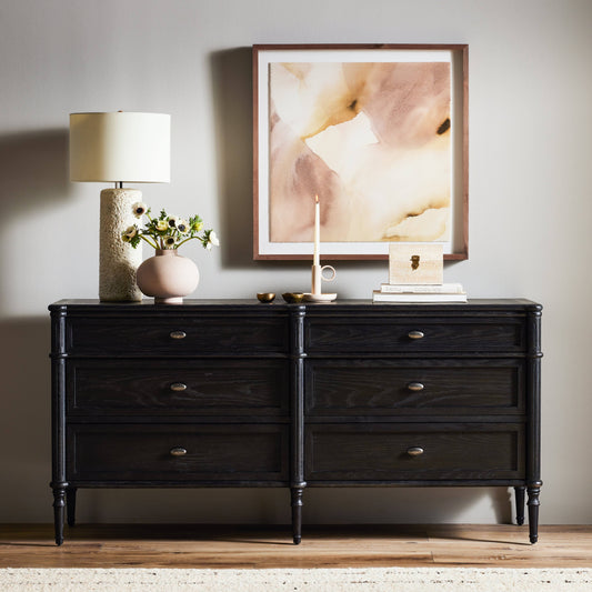 Toulouse 6 Drawer Dresser - Toasted Oak