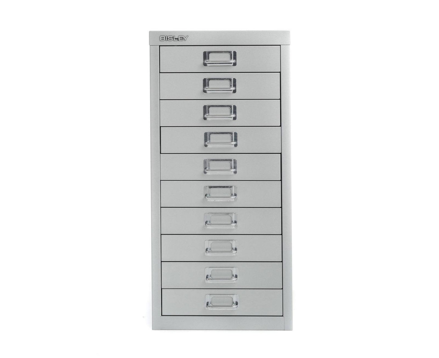 10-Drawer Under-Desk Multidrawer Steel Cabinet Green