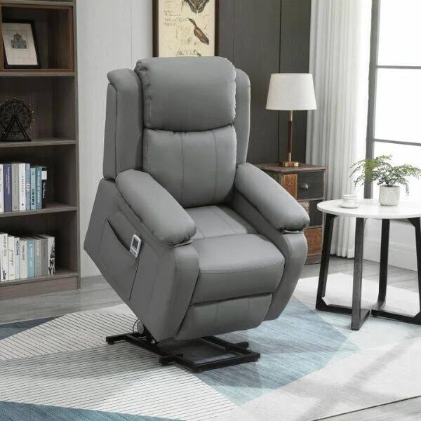 Wingback Recliner Chair W/ Foot Extension