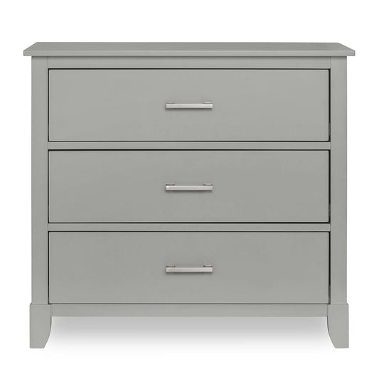 Universal White 3-Drawers Chest, Kids Dresser,