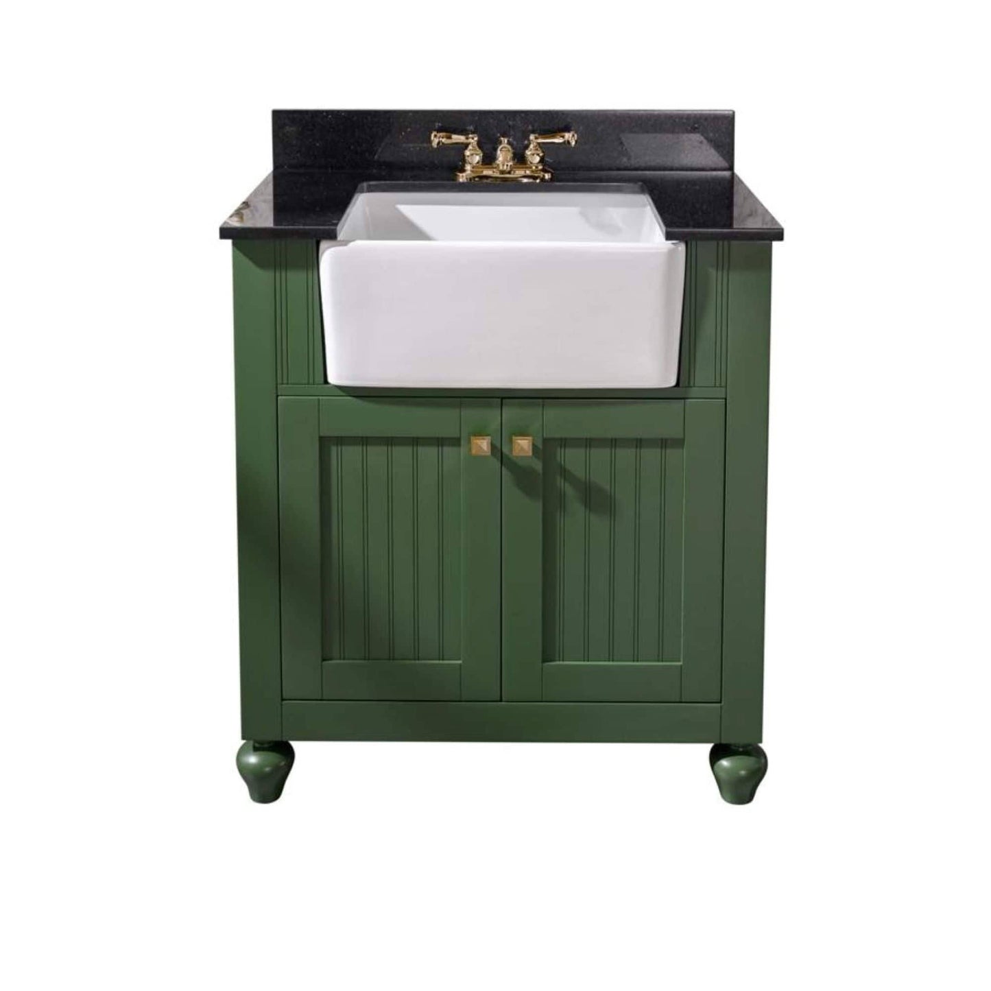 30 Vogue Green Sink Vanity Without Faucet Wlf6022-Vg