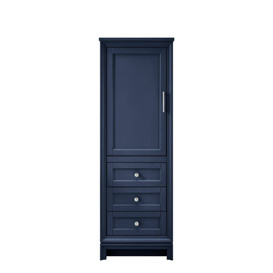 24 W X 72 H X 18 D Freestanding Linen Cabinet Ed Ellen Degeneres Finish: Royal Navy