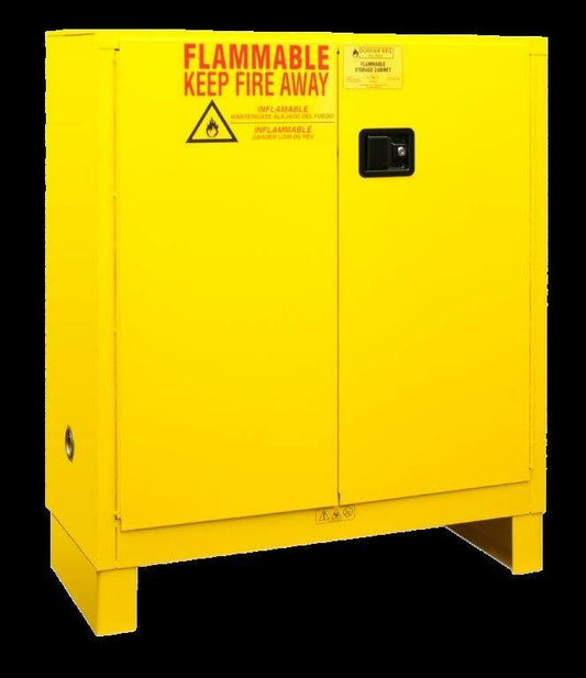 1030sl-50, 30 Gallon Flammable Safety Cabinet, Legs & Self-Closing Doors