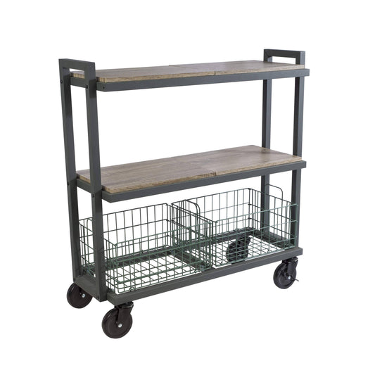 3-Tier Cart System - Black