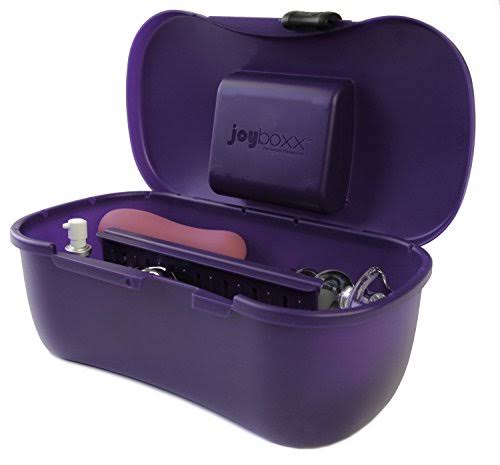 + Playtray (Purple/Purple) Limited Edition - The #1 Toy Box For Adults - Hygienic Clean And Lock Storage System, Made In The Usa, Non-Toxic,