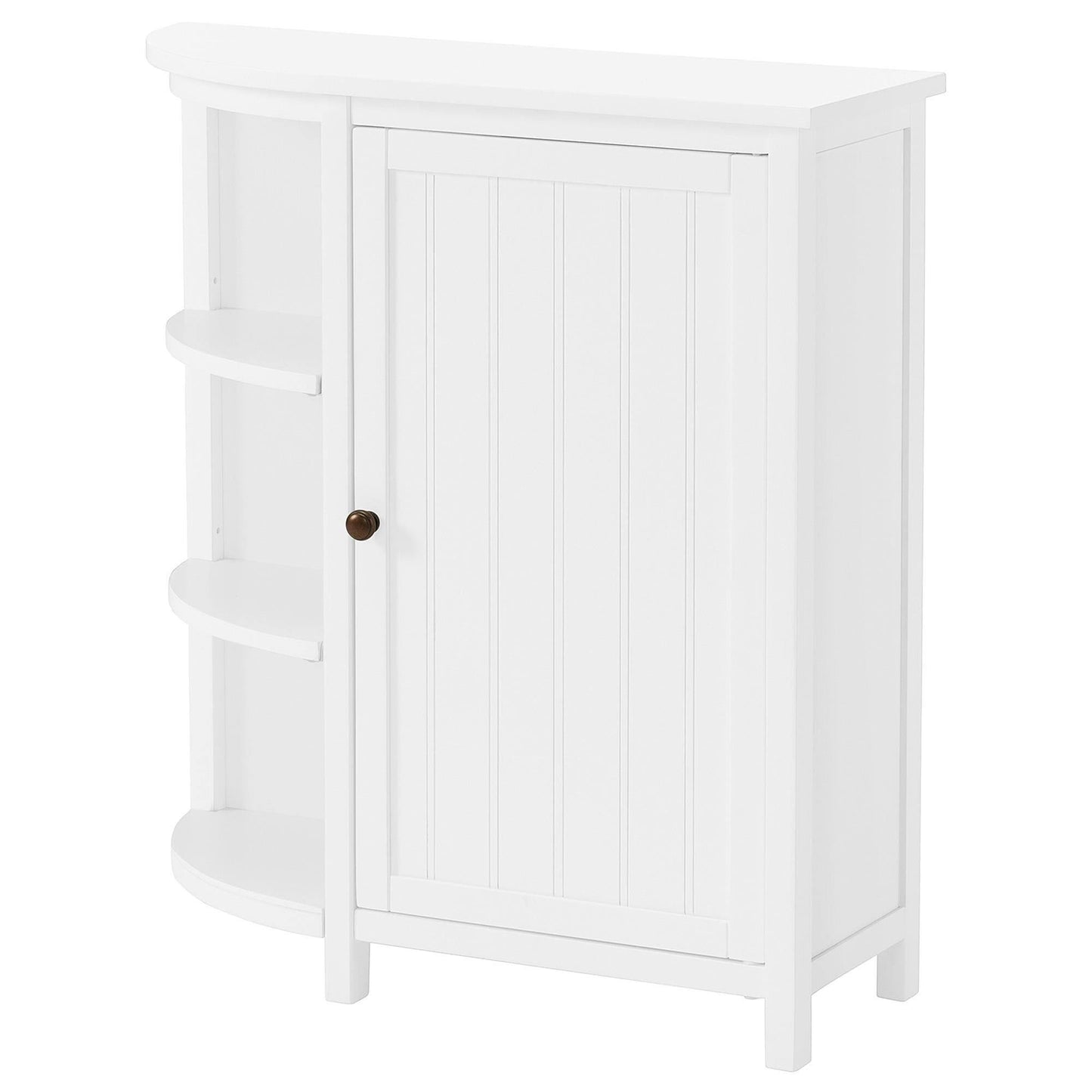 27 Inchw X 28 Inchh Deluxe Storage Cabinet With Shelving, White