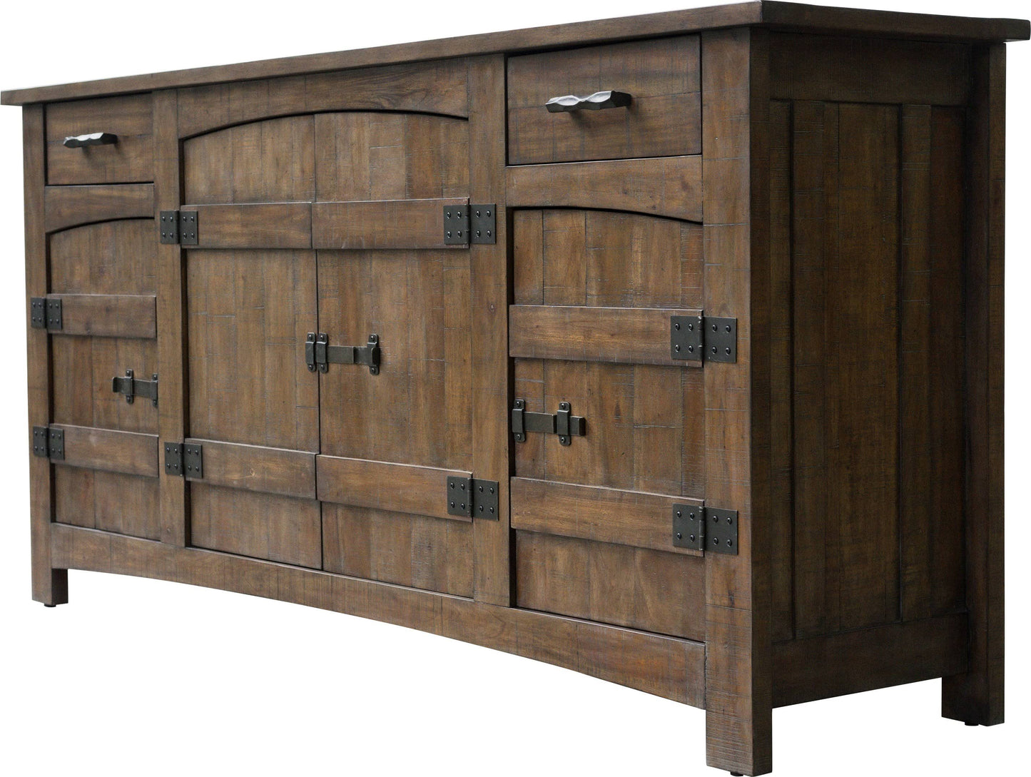 210043 Hudson Large Cabinet, Dark Antique Bronze