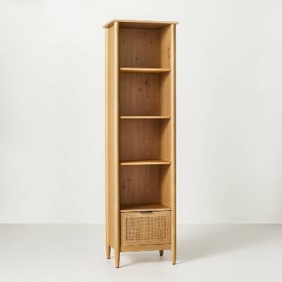 Wood & Cane Entryway Storage Cabinet - Natural - Hearth & Hand With Magnolia