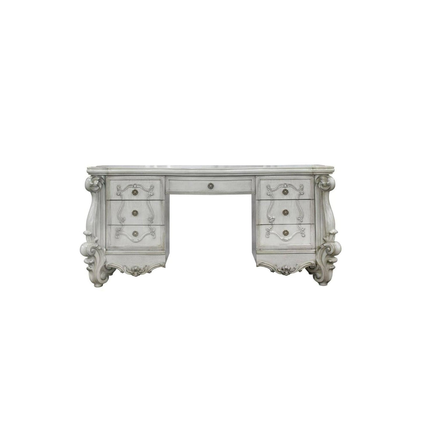 Versailles Bone White Vanity Desk