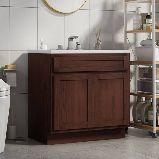 Va4039b 39 Inch Vanity Cabinet -Brown