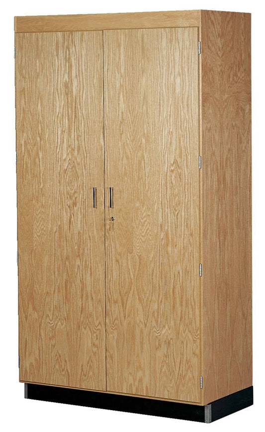 24w Tall Storage Cabinet - Oak