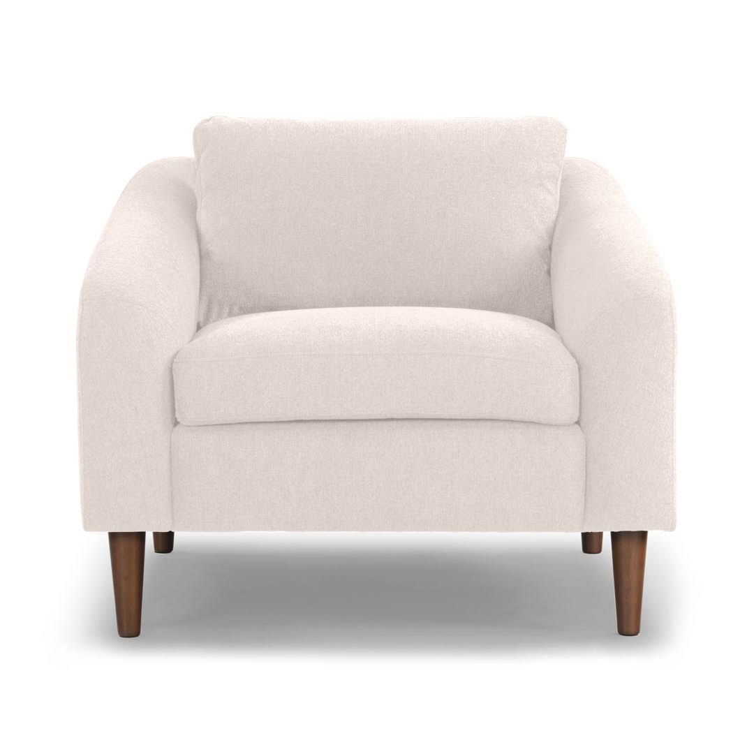 Upholstered Armchair  Fabric: Sand Performance Chenille